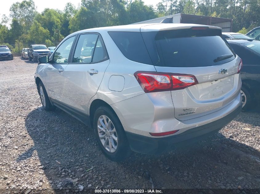 2021 CHEVROLET EQUINOX LS - 3GNAXHEV7MS120676