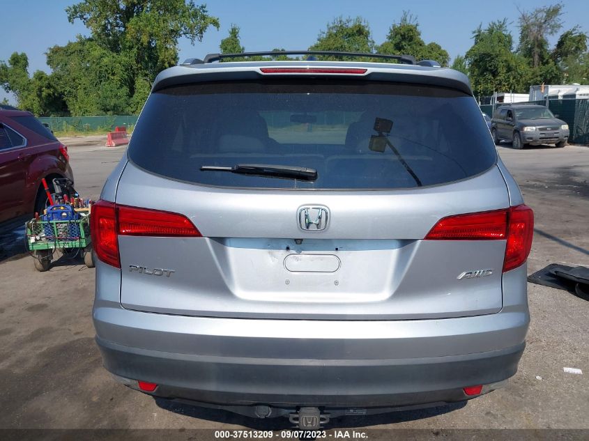 2018 HONDA PILOT EX-L - 5FNYF6H5XJB035667