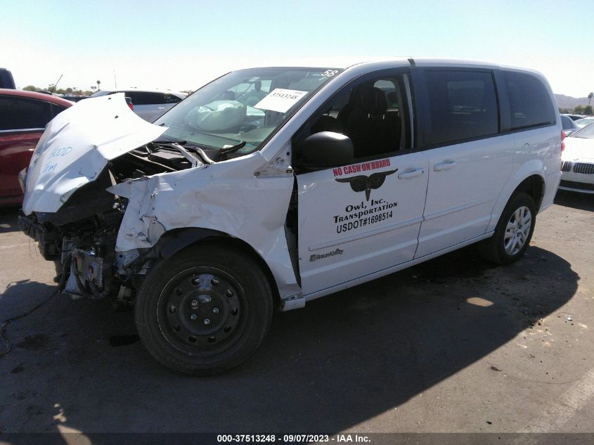 2017 DODGE GRAND CARAVAN SE - 2C4RDGBGXHR853344