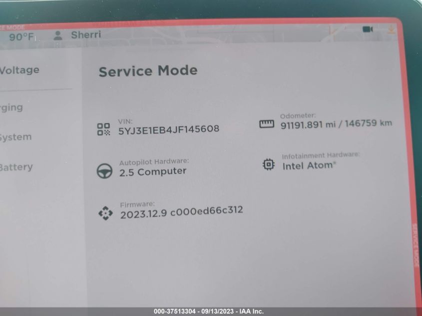 2018 TESLA MODEL 3 LONG RANGE - 5YJ3E1EB4JF145608
