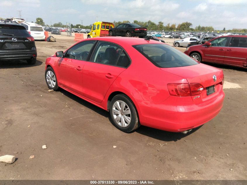 2014 VOLKSWAGEN JETTA SEDAN SE - 3VWD17AJXEM240138