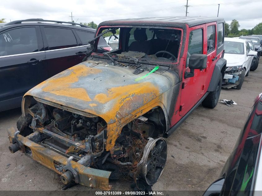 2017 JEEP WRANGLER UNLIMITED SPORT - 1C4BJWDG8HL667246