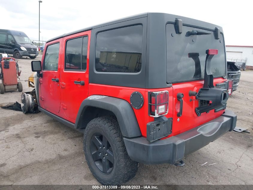2017 JEEP WRANGLER UNLIMITED SPORT - 1C4BJWDG8HL667246