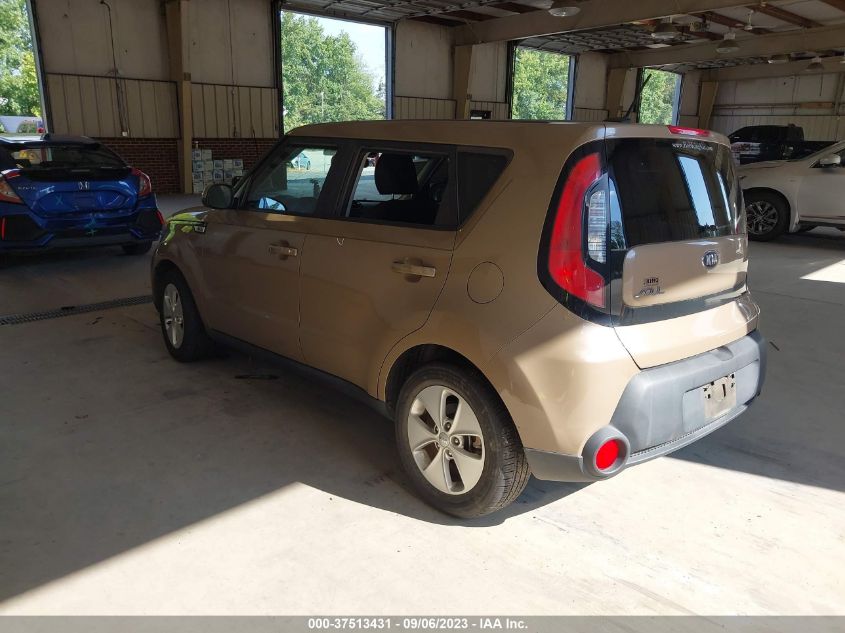 2015 KIA SOUL BASE - KNDJN2A24F7221392