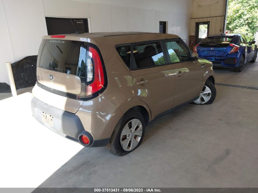 2015 KIA SOUL BASE - KNDJN2A24F7221392