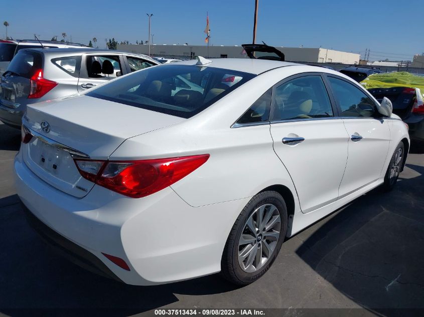 2014 HYUNDAI SONATA LIMITED - 5NPEC4AC6EH863618