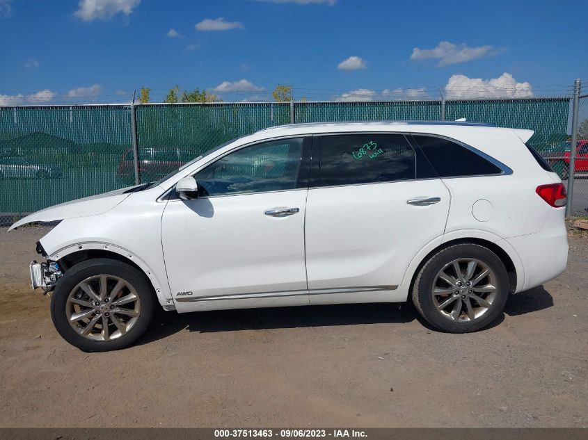 2017 KIA SORENTO SXL V6 - 5XYPKDA50HG244652