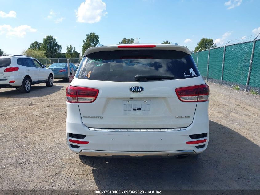 2017 KIA SORENTO SXL V6 - 5XYPKDA50HG244652