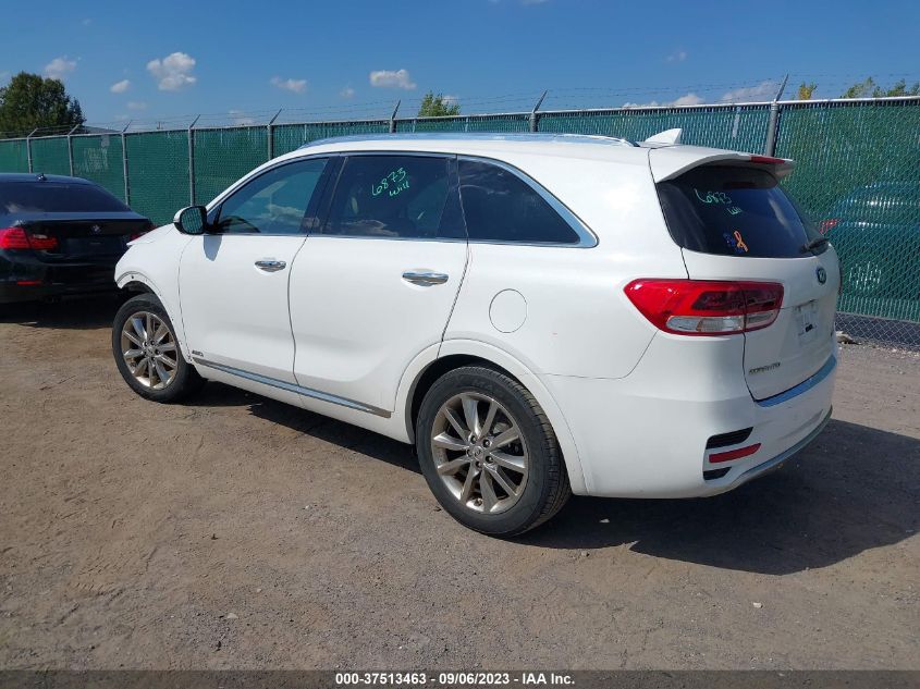 2017 KIA SORENTO SXL V6 - 5XYPKDA50HG244652