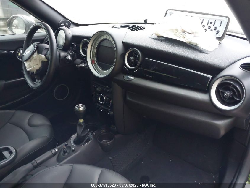 2013 MINI COOPER COUPE S WMWSX3C56DT409022