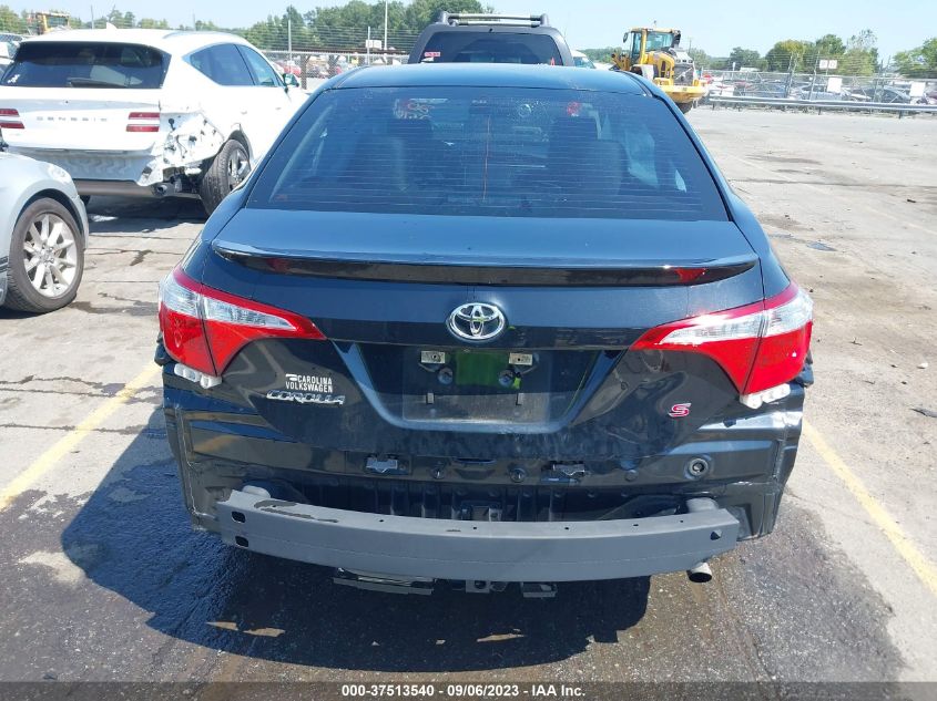 2016 TOYOTA COROLLA S - 5YFBURHE8GP502370