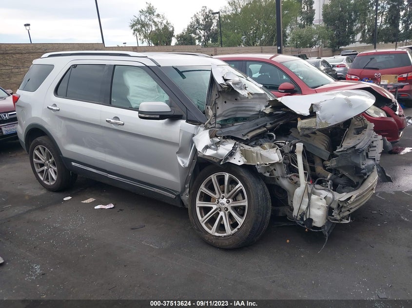 VIN 1FM5K7FH0HGA22875 2017 FORD EXPLORER LIMITED
