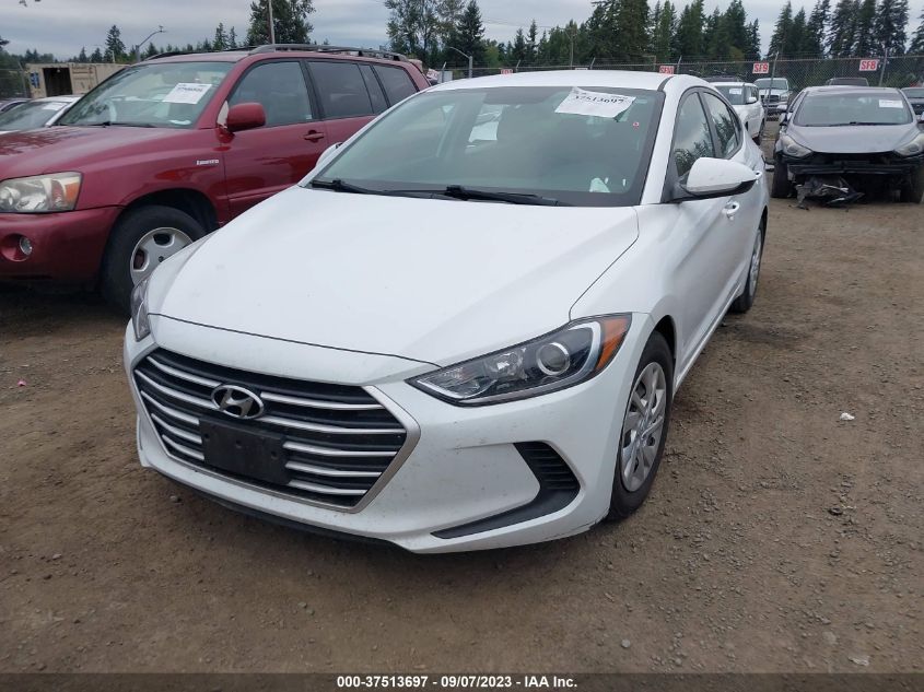 2018 HYUNDAI ELANTRA SE - 5NPD74LF6JH396914