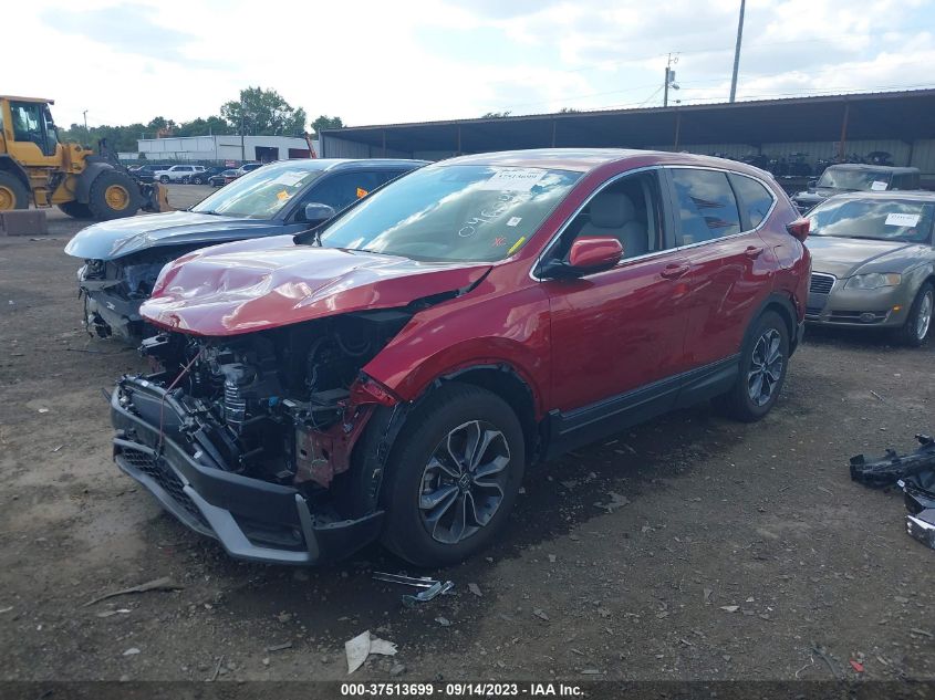 2022 HONDA CR-V EX-L - 7FARW2H81NE046090
