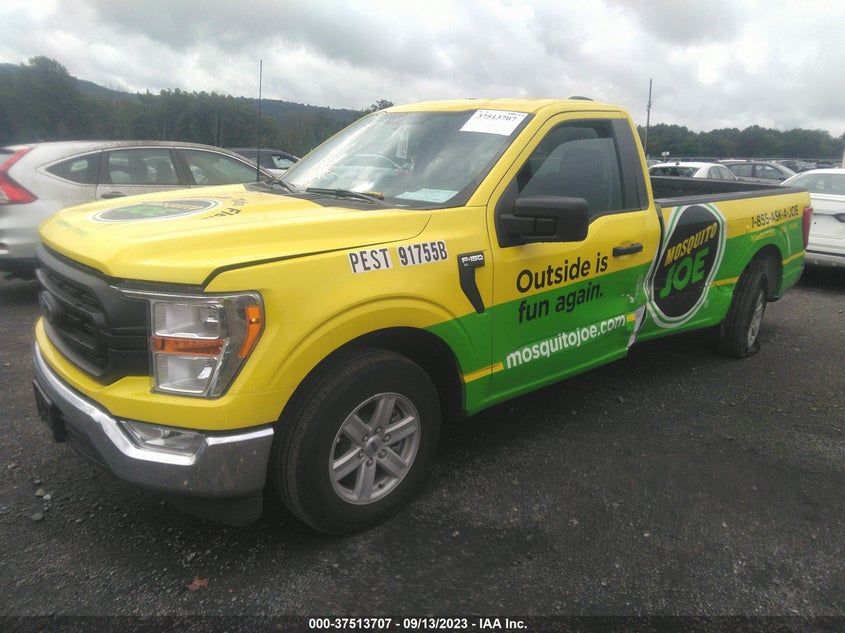 VIN 1FTMF1CB3NKD25322 2022 FORD F-150 XL/XLT
