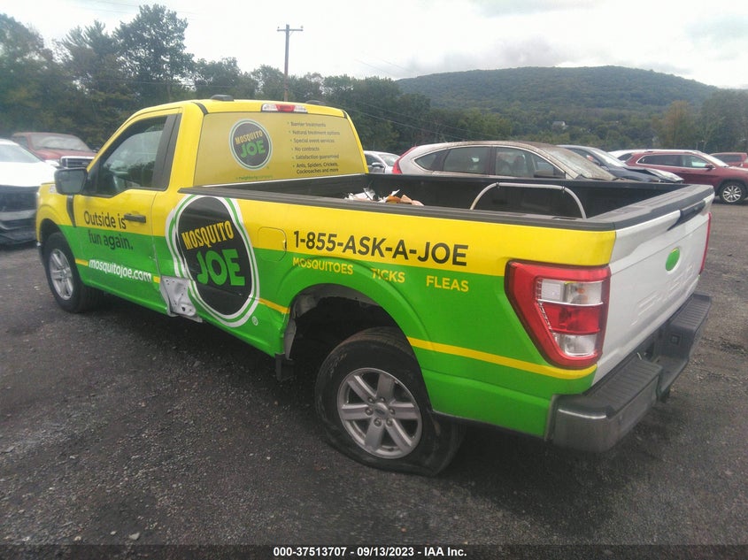 VIN 1FTMF1CB3NKD25322 2022 FORD F-150 XL/XLT