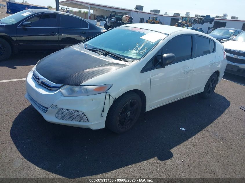 2013 HONDA INSIGHT - JHMZE2H30DS001452