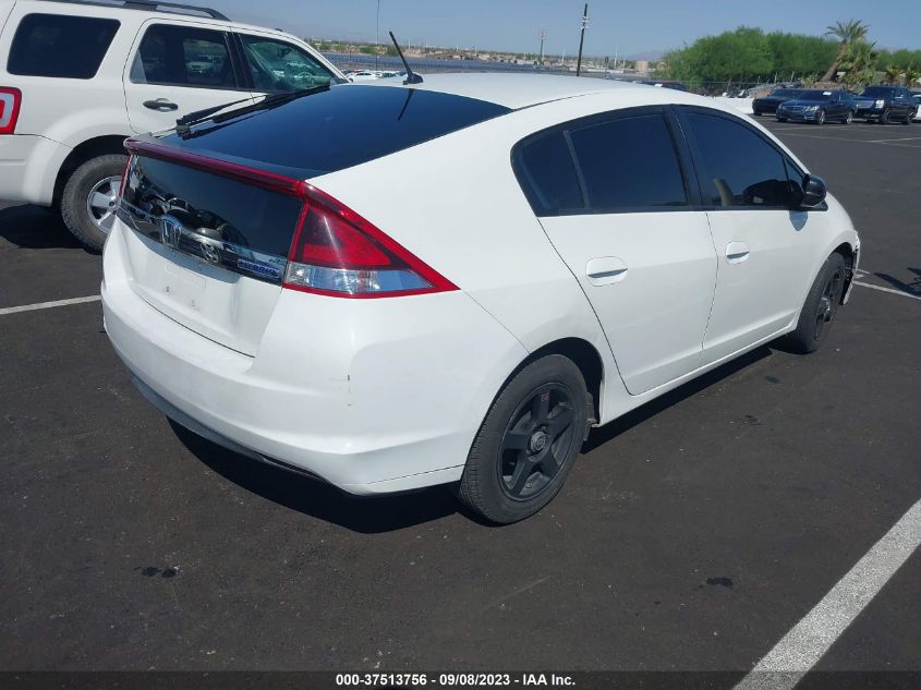 2013 HONDA INSIGHT - JHMZE2H30DS001452