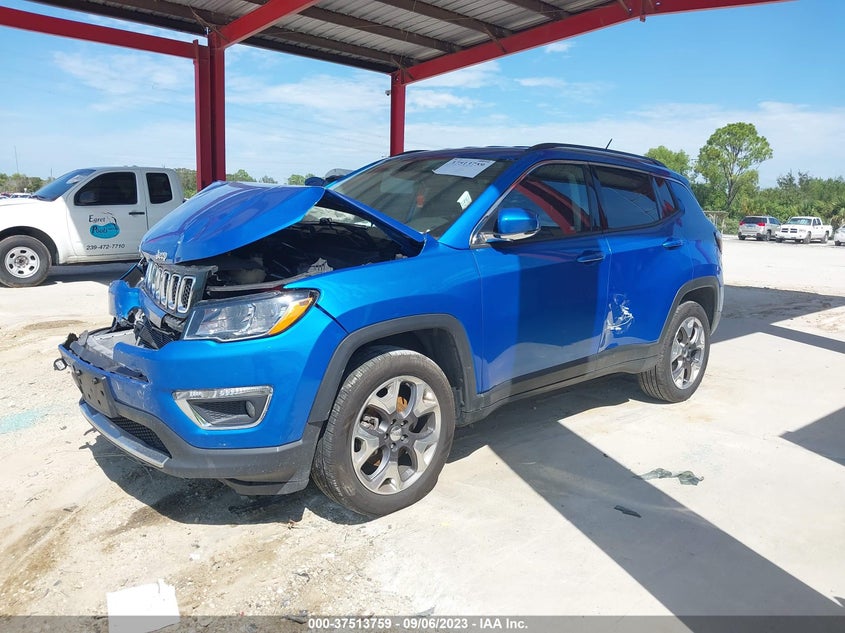 VIN 3C4NJDCB4LT170697 2020 JEEP COMPASS LIMITED