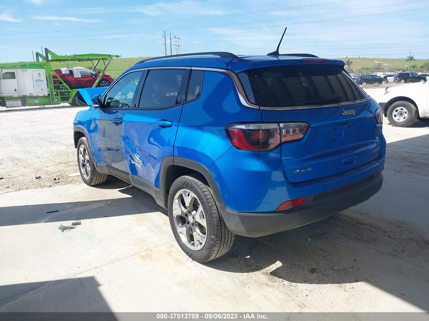 VIN 3C4NJDCB4LT170697 2020 JEEP COMPASS LIMITED