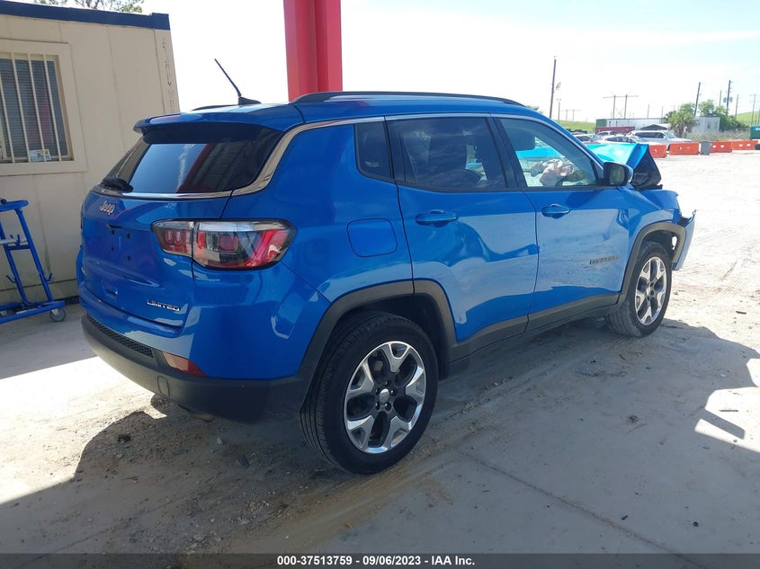 VIN 3C4NJDCB4LT170697 2020 JEEP COMPASS LIMITED