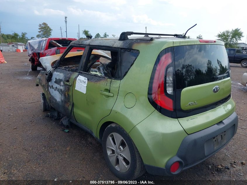 2015 KIA SOUL BASE - KNDJN2A24F7766797