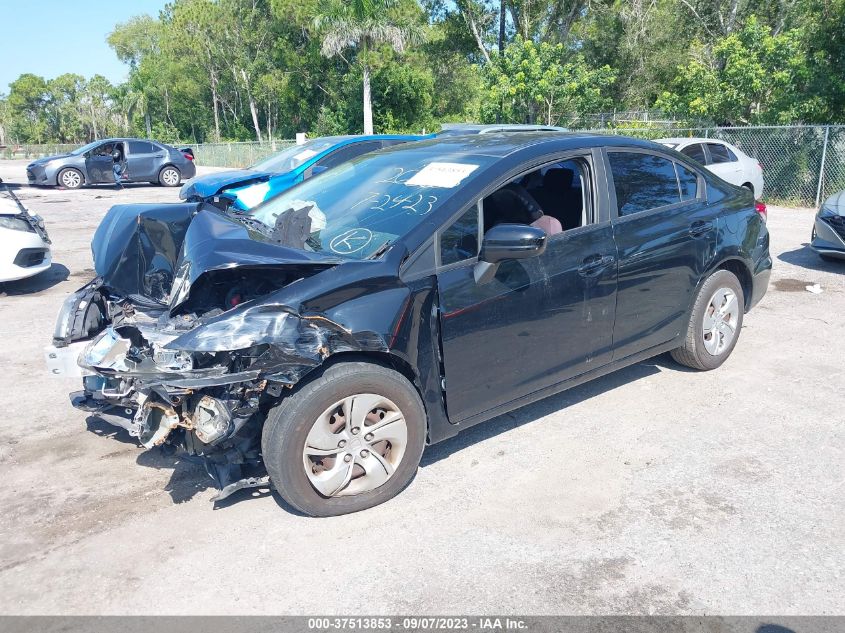 2014 HONDA CIVIC SEDAN LX - 19XFB2F59EE200666