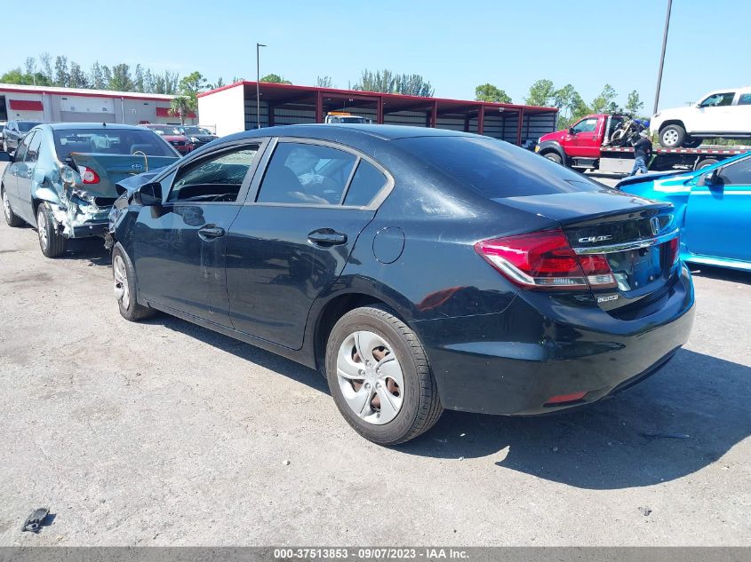 2014 HONDA CIVIC SEDAN LX - 19XFB2F59EE200666
