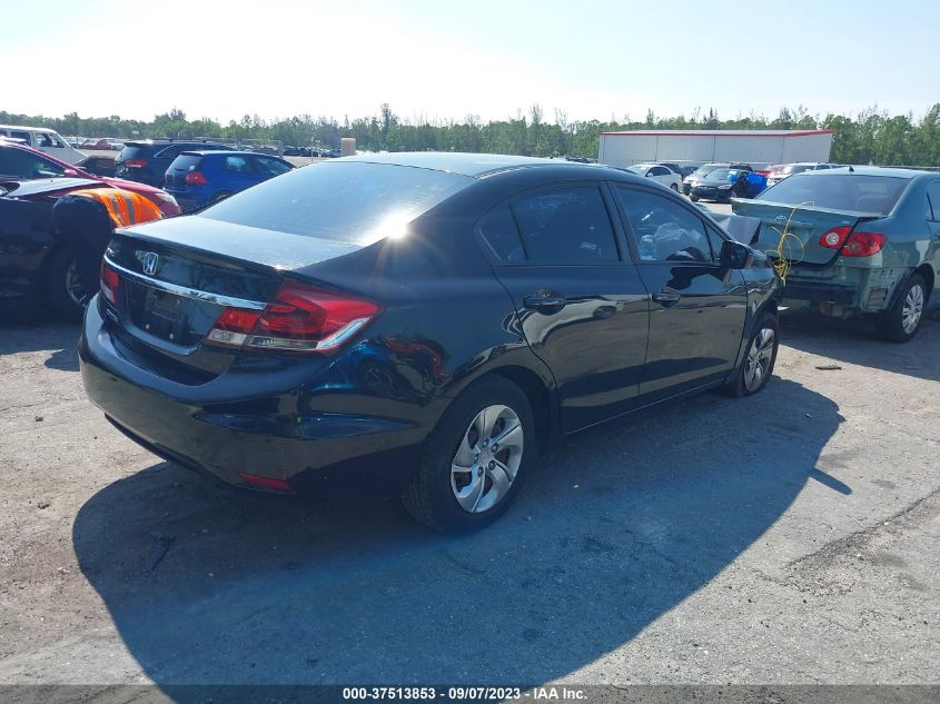 2014 HONDA CIVIC SEDAN LX - 19XFB2F59EE200666