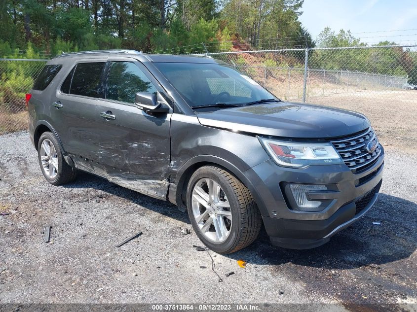 2016 FORD EXPLORER LIMITED - 1FM5K7F88GGA82630
