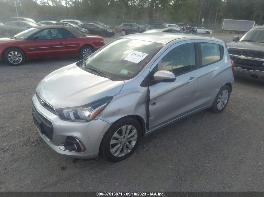 VIN KL8CD6SA6JC438010 2018 CHEVROLET SPARK LT