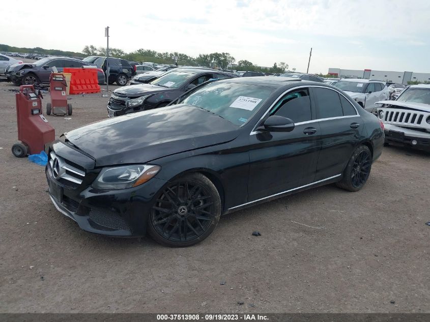 55SWF4JB7JU238462 2018 MERCEDES-BENZ C-CLASS, photo no. 2