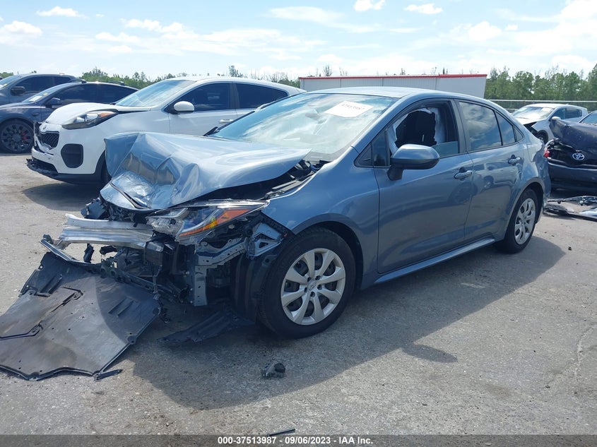 VIN JTDEPRAE2LJ057444 2020 TOYOTA COROLLA LE