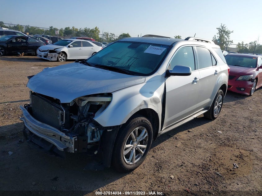VIN 2GNALCEK2H1601568 2017 CHEVROLET EQUINOX LT
