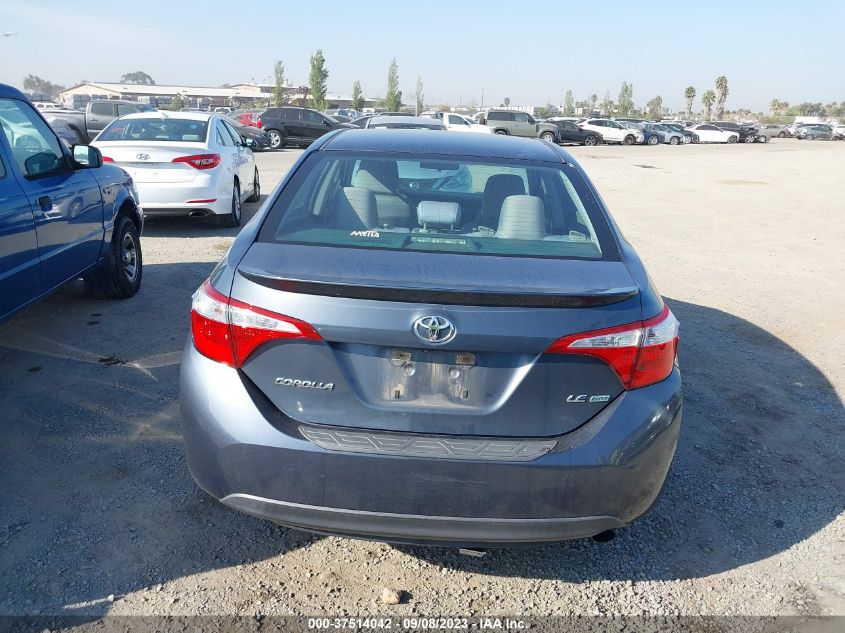 2016 TOYOTA COROLLA LE ECO - 5YFBPRHE7GP375490