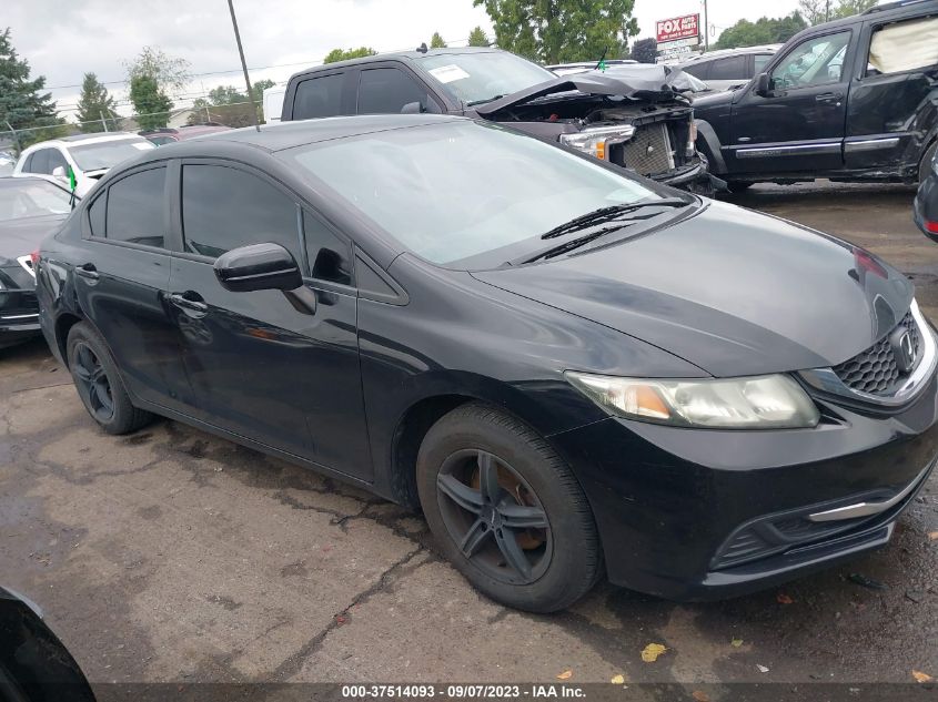 2014 HONDA CIVIC SEDAN LX - 2HGFB2F52EH558102