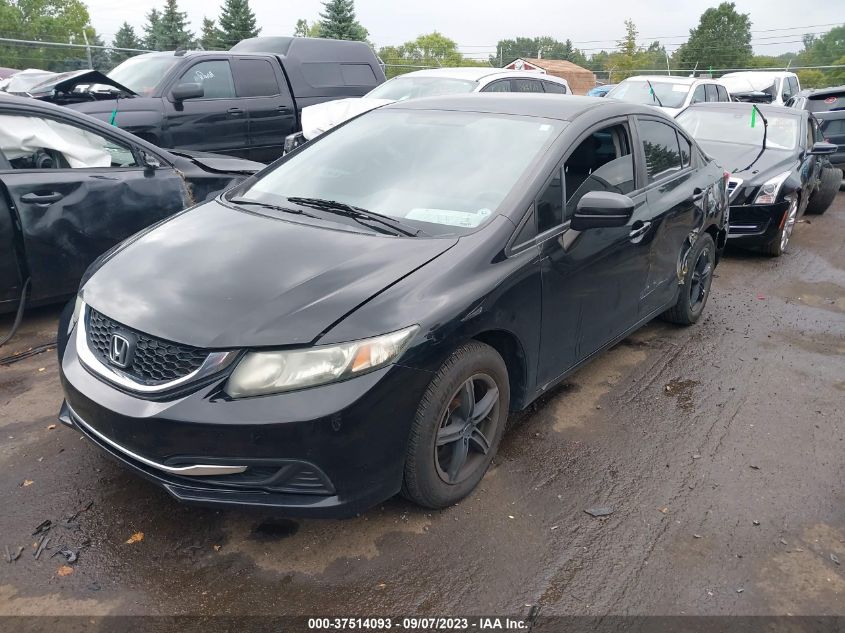 2014 HONDA CIVIC SEDAN LX - 2HGFB2F52EH558102