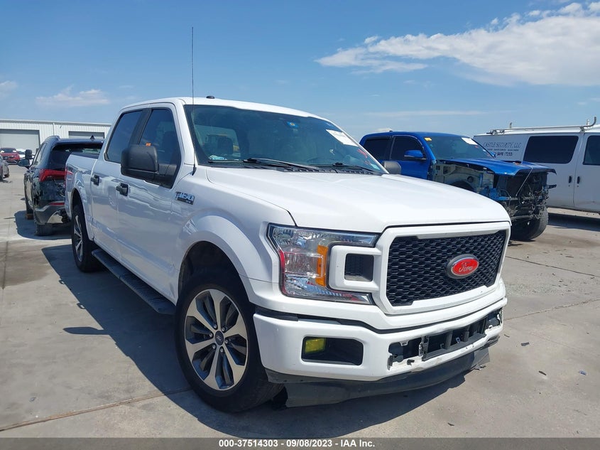 VIN 1FTEW1CPXKKD80622 2019 FORD F-150 XL/XLT/LARIAT