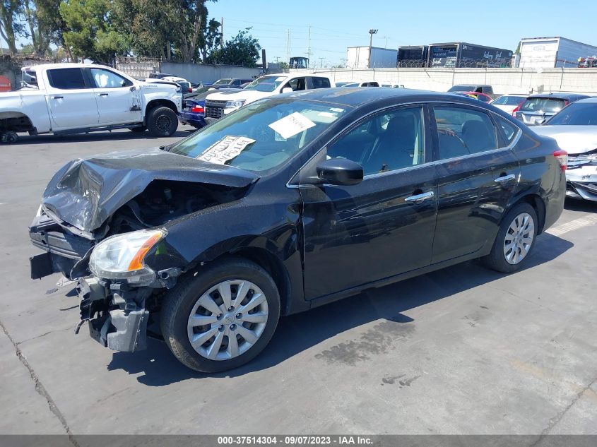 2015 NISSAN SENTRA SR/SL/S/SV/FE+ S - 3N1AB7AP8FY221558