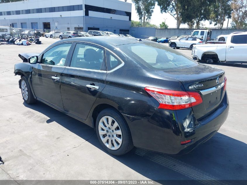 2015 NISSAN SENTRA SR/SL/S/SV/FE+ S - 3N1AB7AP8FY221558