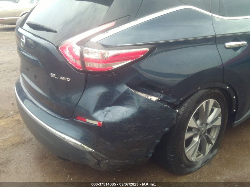 2017 NISSAN MURANO SL - 5N1AZ2MH7HN166872
