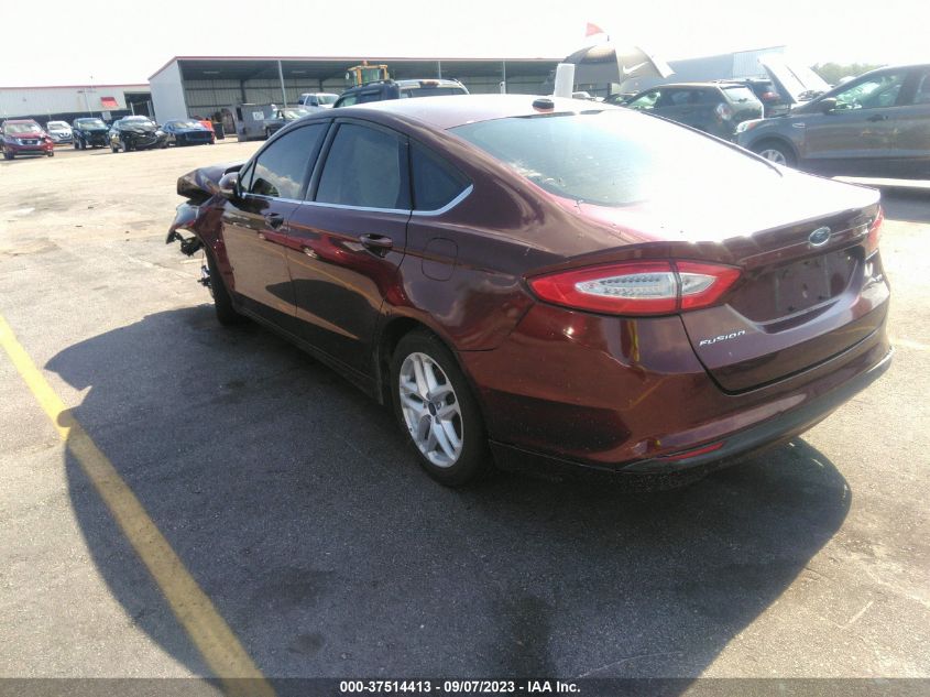 2016 FORD FUSION SE - 3FA6P0H76GR307082