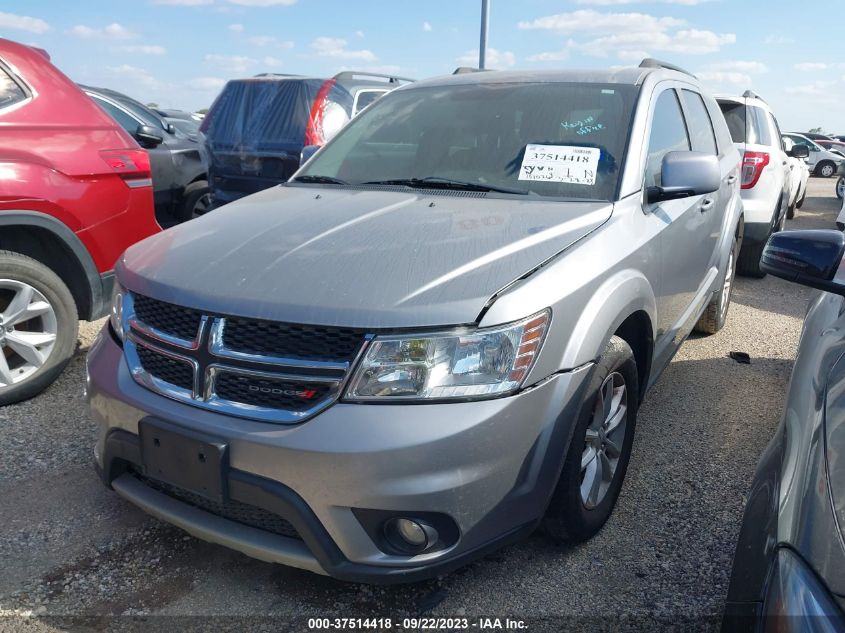 2016 DODGE JOURNEY SXT - 3C4PDCBG3GT126736