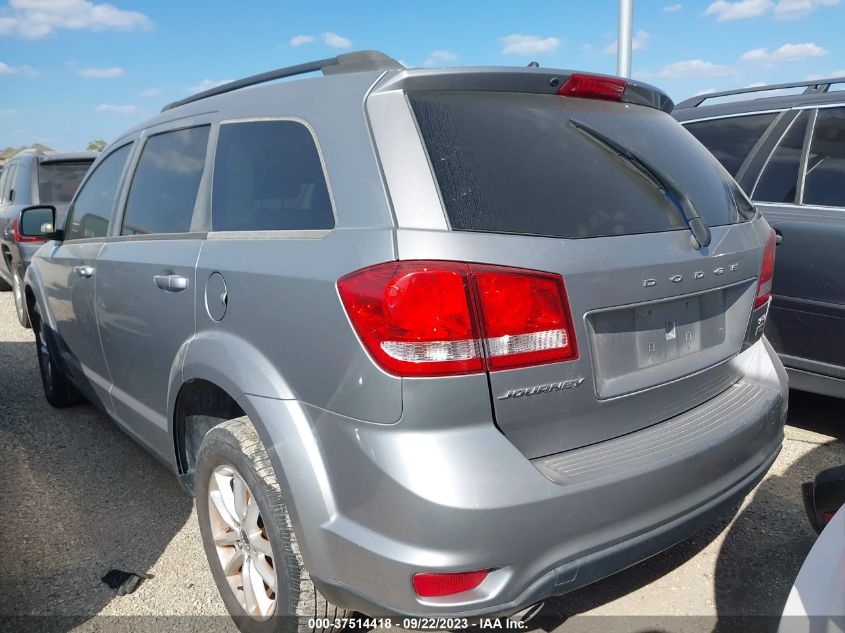 2016 DODGE JOURNEY SXT - 3C4PDCBG3GT126736