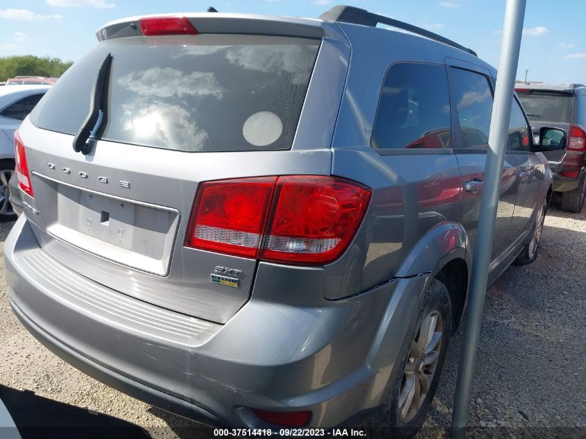 2016 DODGE JOURNEY SXT - 3C4PDCBG3GT126736