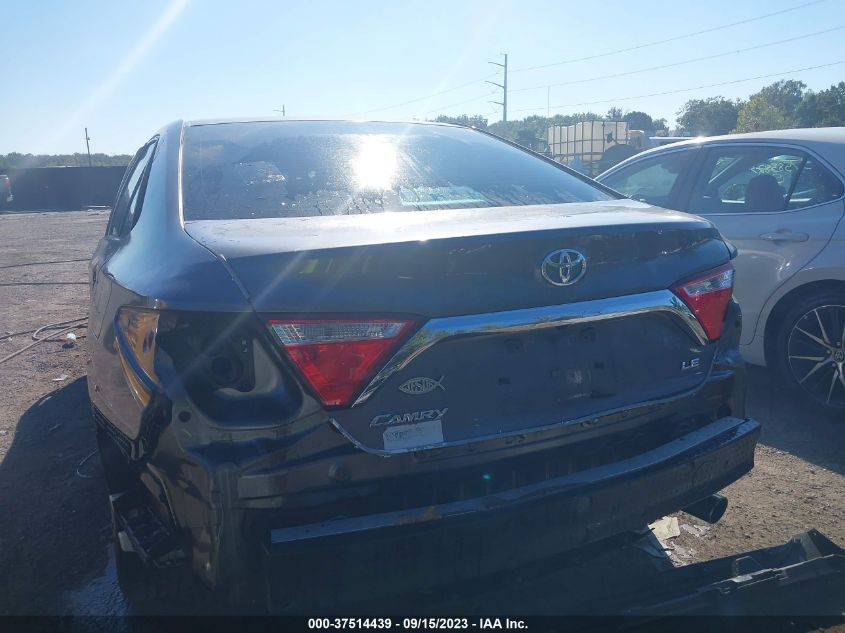 2016 TOYOTA CAMRY XLE/SE/LE/XSE - 4T4BF1FK6GR572071
