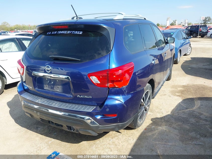 VIN 5N1DR2MN2JC618814 2018 NISSAN PATHFINDER PLATINUM