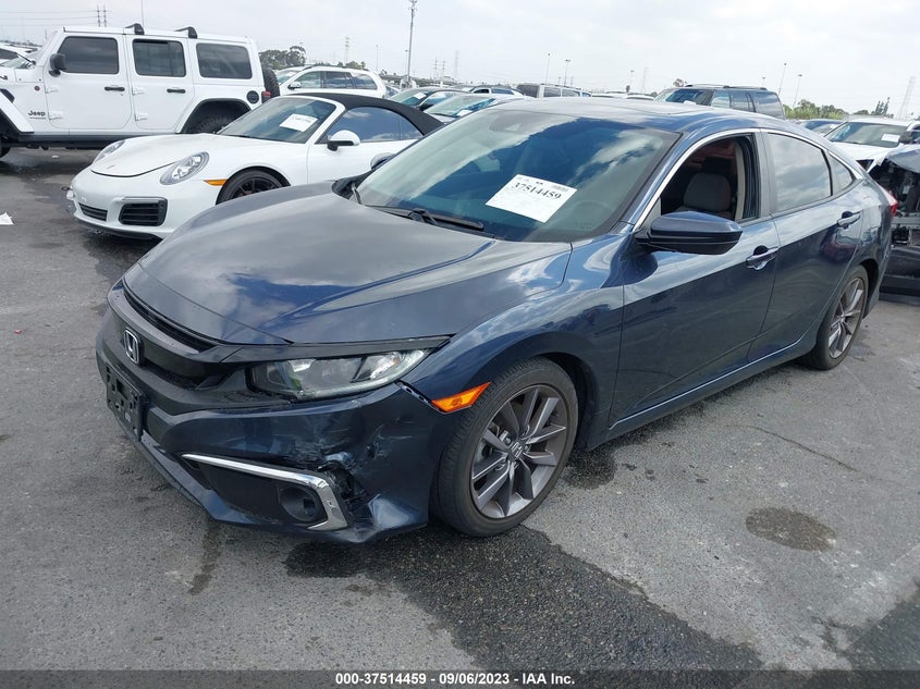 VIN 19XFC1F38LE207983 2020 HONDA CIVIC SEDAN EX