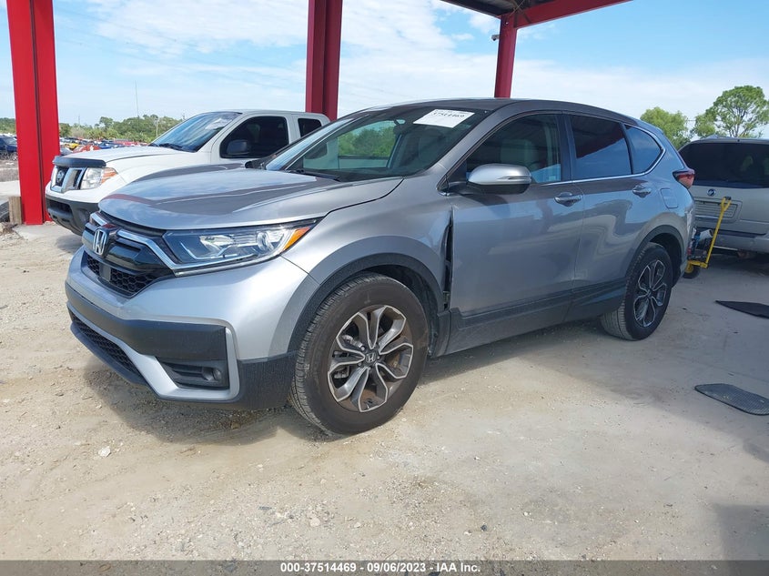VIN 5J6RW1H55ML001560 2021 HONDA CR-V EX