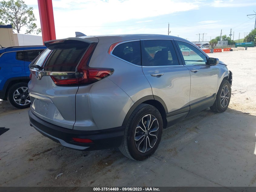 VIN 5J6RW1H55ML001560 2021 HONDA CR-V EX
